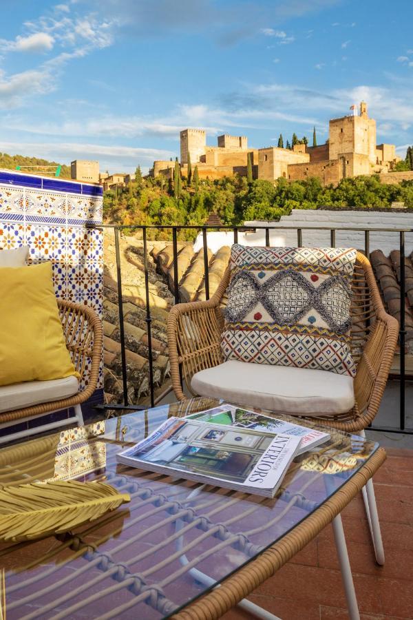 Albaicin Alhambra Views Private Terrace Apartment Granada Ngoại thất bức ảnh